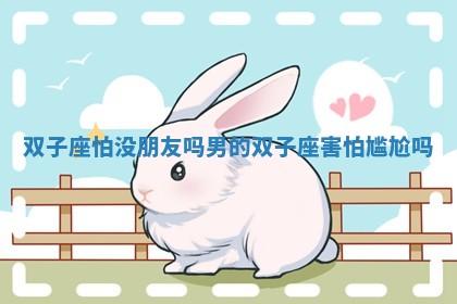 双子座怕 🎅 没朋友吗男的_双子座害怕 ㊙ 尴尬吗