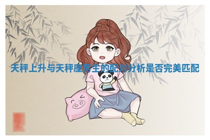 天秤上升与天秤座男生的配对 🎷 分析是 🎤 否完美匹配