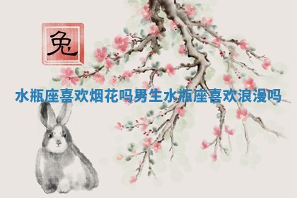 水瓶座 🎙 喜欢烟花吗男生_水瓶座喜欢浪 🔮 漫吗